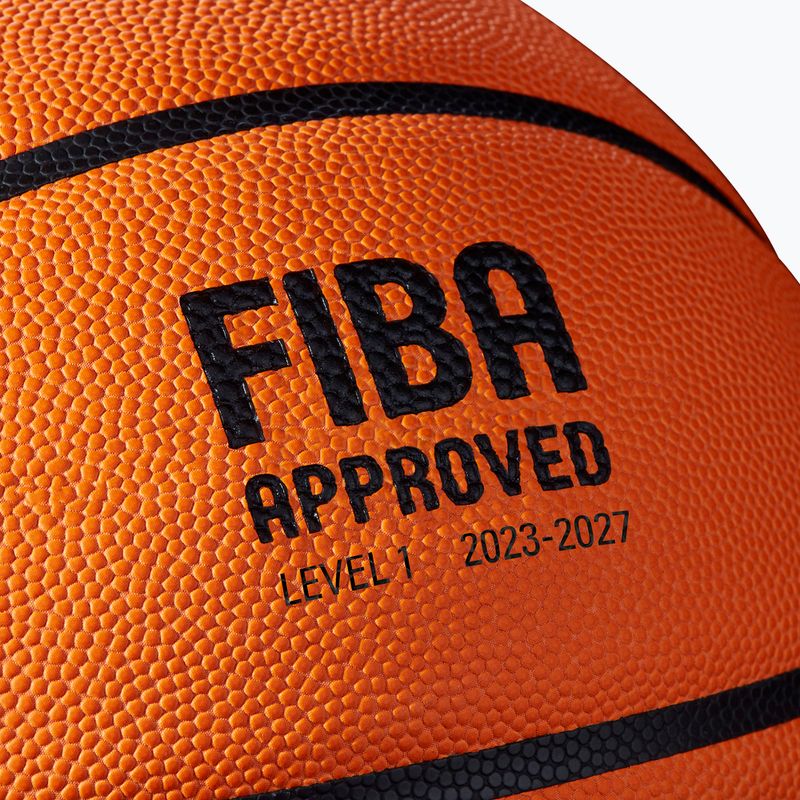 Piłka do koszykówki Wilson EVO NXT Fiba Game Ball orange rozmiar 7 5