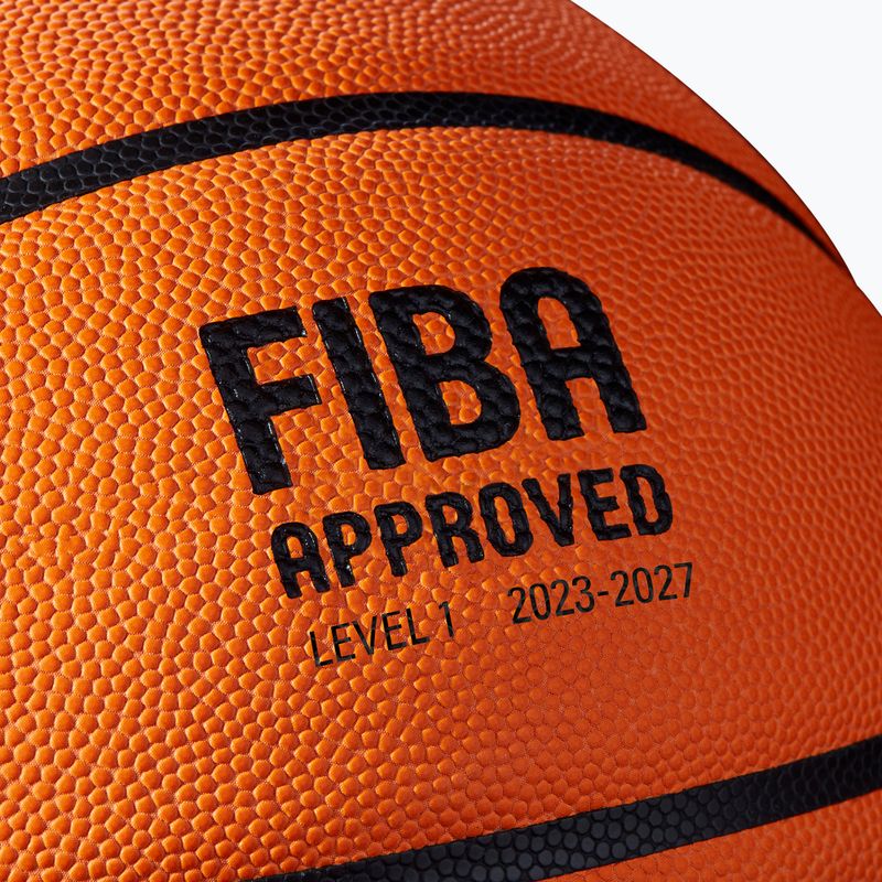 Piłka do koszykówki Wilson EVO NXT Fiba Game Ball orange rozmiar 6 5