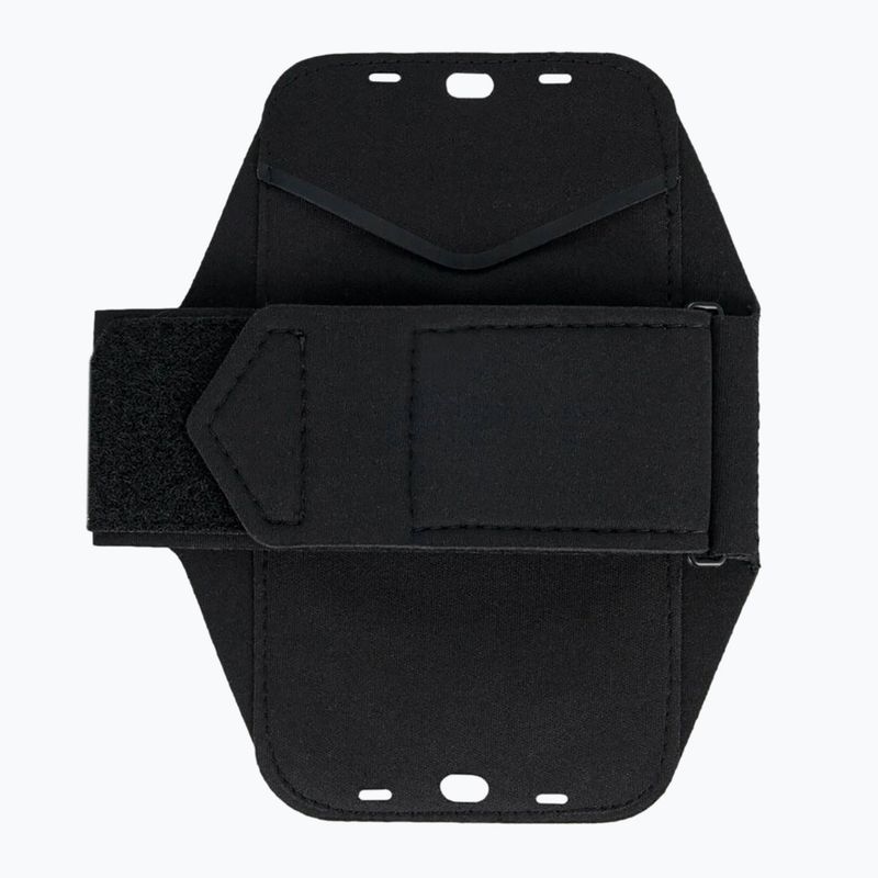 Opaska na telefon do biegania Nike Lean Arm Band black/black/silver 3