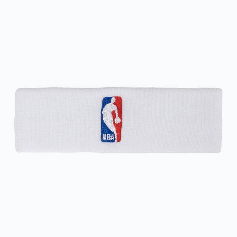 Frotka na głowę Nike Headband NBA white 3