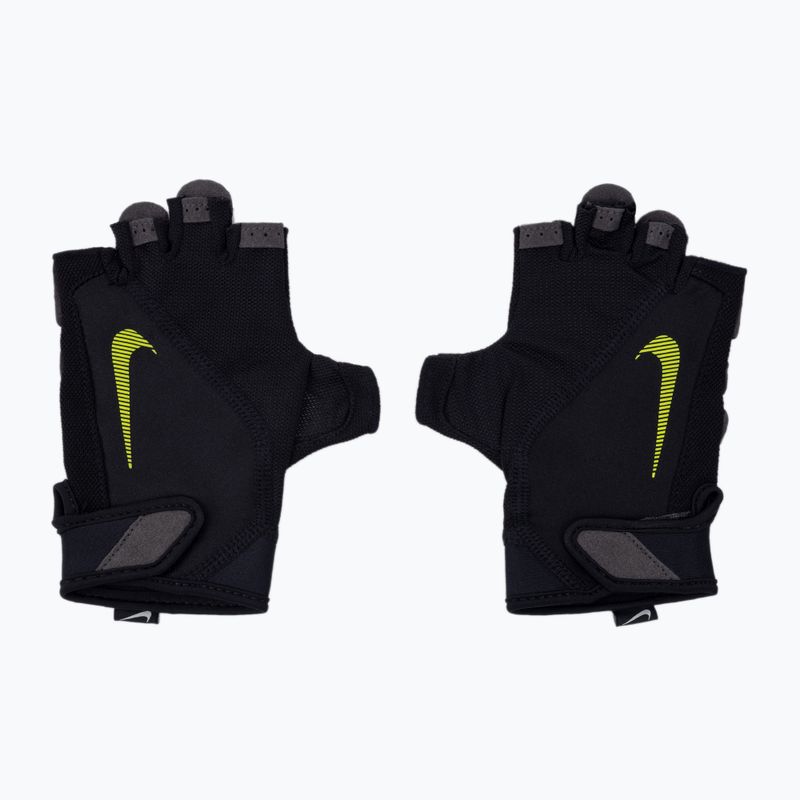 Rękawiczki treningowe męskie Nike Elemental black/dark grey/black/volt 3