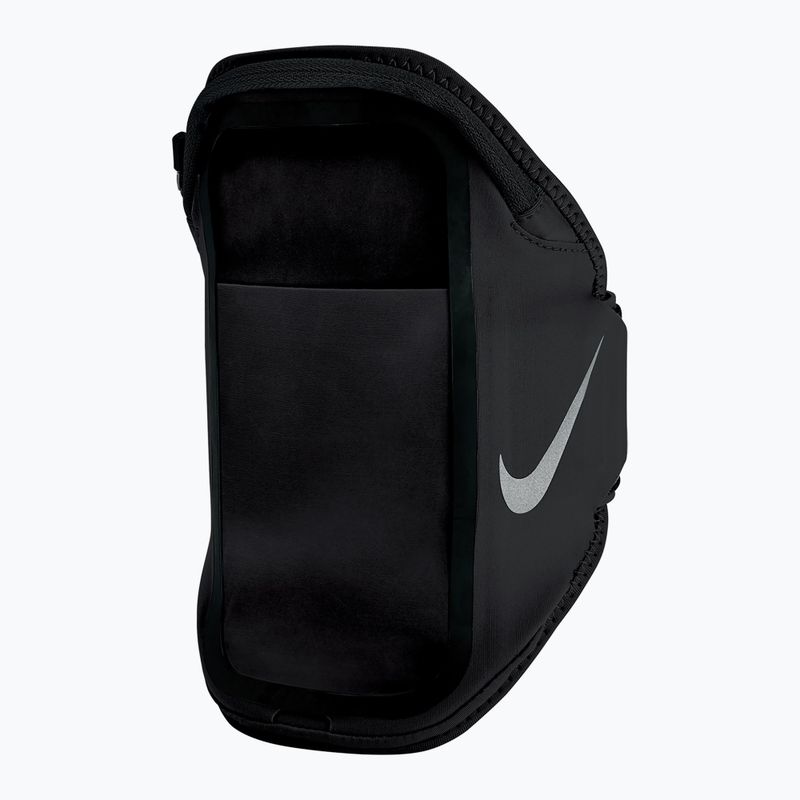 Opaska na telefon Nike Pocket Arm Band Plus black/black/silver