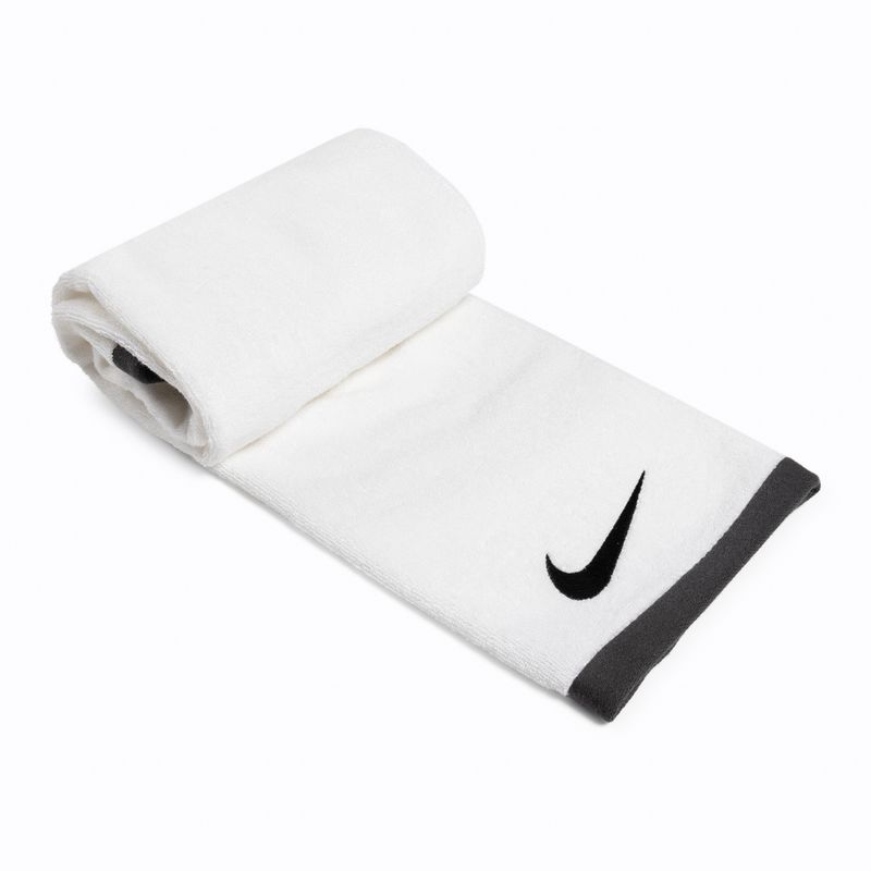 Ręcznik Nike Fundamental Large white/black 2