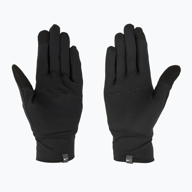 Rękawiczki do biegania męskie Nike Accelerate RG black/black/silver 2