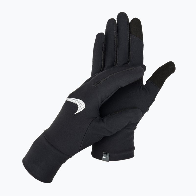 Zestaw czapka + rękawiczki męskie Nike Essential Running black/black/silver 2