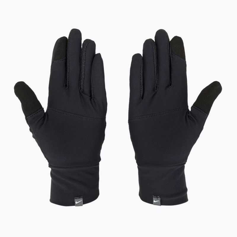 Zestaw czapka + rękawiczki męskie Nike Essential Running black/black/silver 3