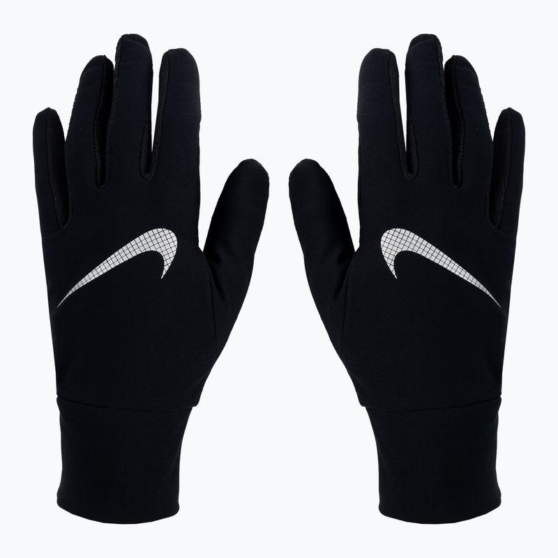 Zestaw czapka + rękawiczki damskie Nike Essential Running black/silver 3