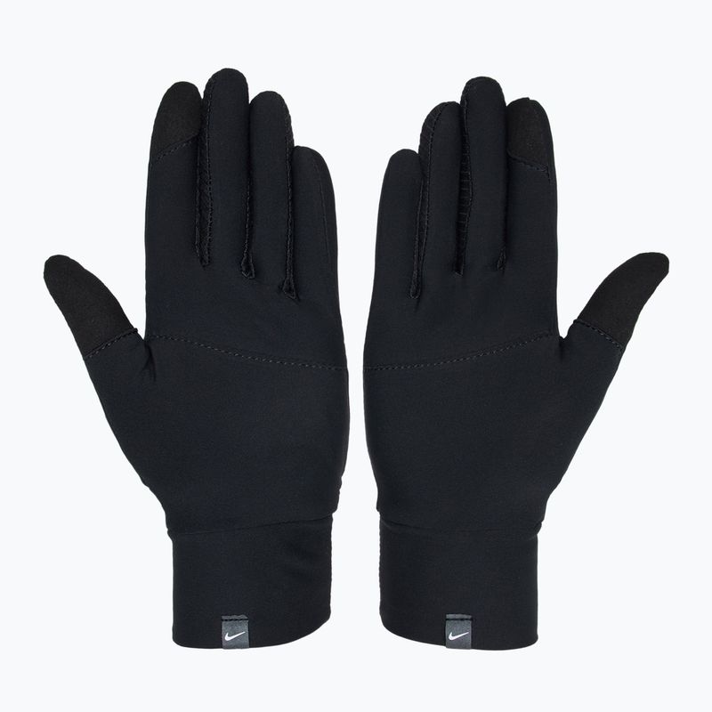 Zestaw opaska + rękawiczki damski Nike Essential Running black/black/silver 3