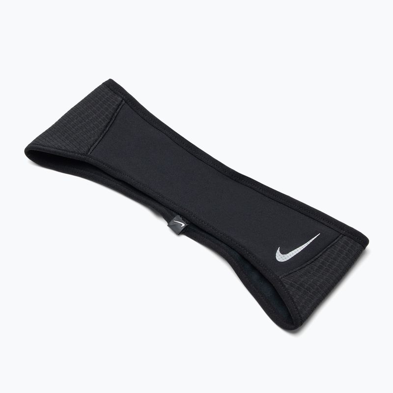 Zestaw opaska + rękawiczki damski Nike Essential Running black/black/silver 6