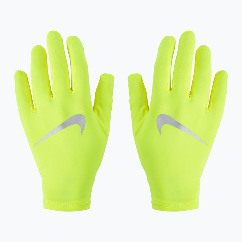 Rękawiczki do biegania Nike Miler RG volt/silver 2
