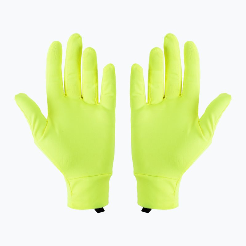 Rękawiczki do biegania Nike Miler RG volt/silver 3