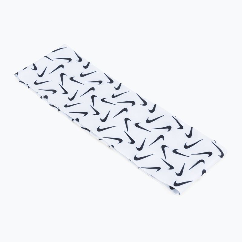 Opaska na głowę Nike Fury Headband 3.0 Printed white/black