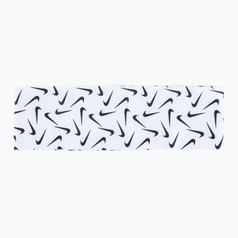 Opaska na głowę Nike Fury Headband 3.0 Printed white/black 2