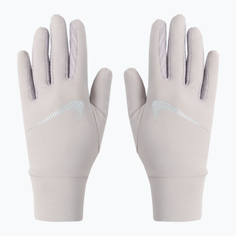 Zestaw opaska + rękawiczki damski Nike Essential silver lilac/particle grey/silver 3