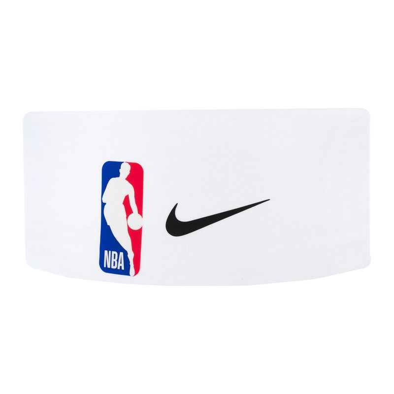 Opaska na głowę Nike Fury Headband 2.0 NBA white/black
