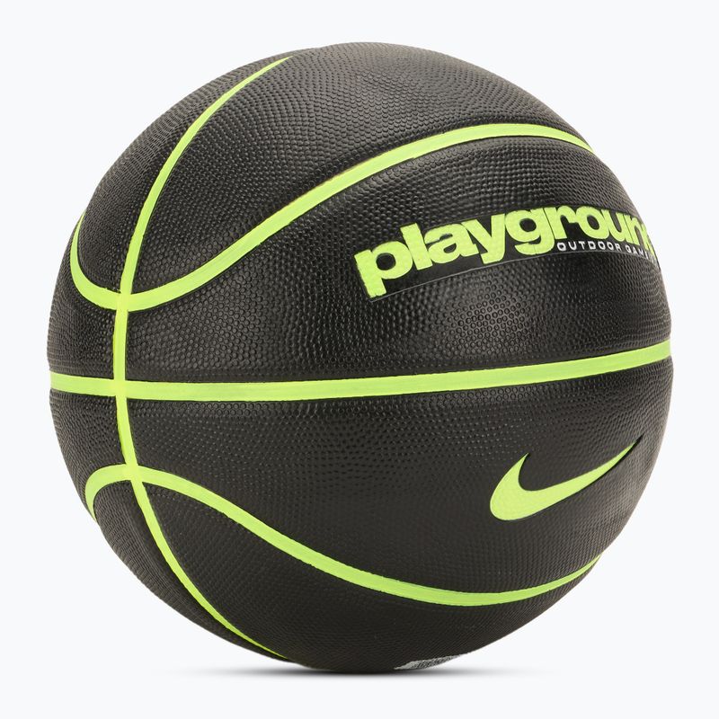 Piłka do koszykówki Nike Everyday Playground 8P Deflated black/volt/volt rozmiar 7 2