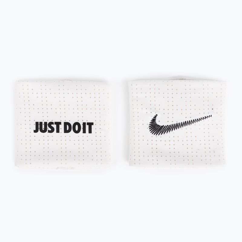 Frotki na nadgarstek męskie Nike Wristbands Terry 2 szt. white/black 2
