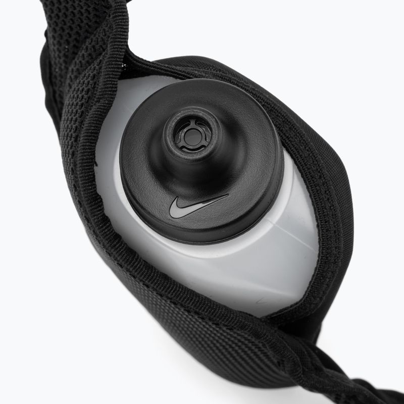 Pas do biegania Nike Flex Stride Bottle Belt 650 ml black/silver 4