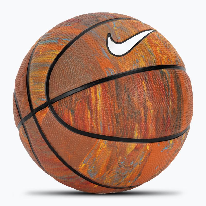 Piłka do koszykówki dziecięca Nike Skills Next Nature multi/amber/black/white rozmiar 3 2