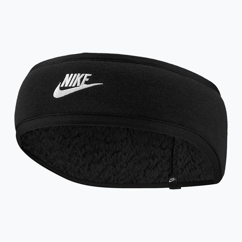 Opaska na głowę męska Nike Club Fleece 2.0 black/black/white