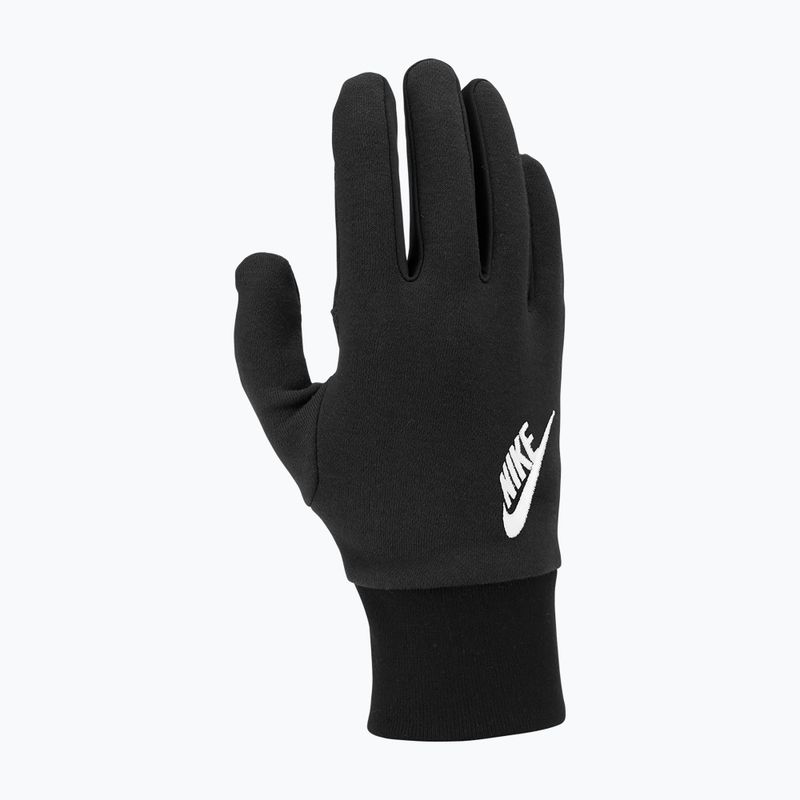 Rękawiczki do biegania męskie Nike Club Fleece 2.0 black/black/white