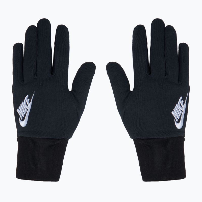 Rękawiczki do biegania damskie Nike Club Fleece black/white