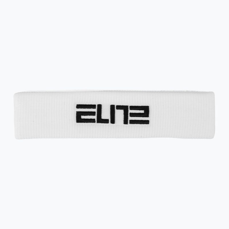 Frotka na głowę Nike Elite Headband white/black 3