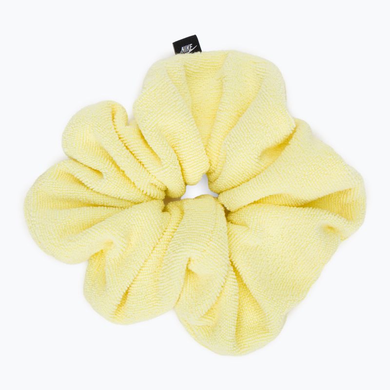 Gumka do włosów Nike Gathered Hair Tie Large Terry citron tint/black/white