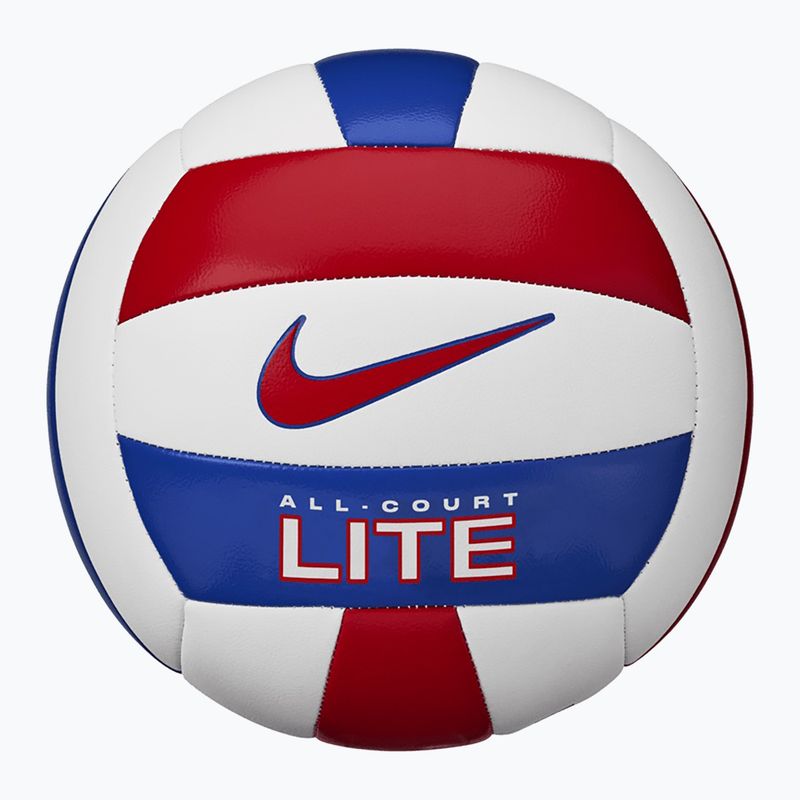 Piłka do siatkówki Nike All Court Lite Volleyball white/university red/game royal/university red rozmiar 5 4