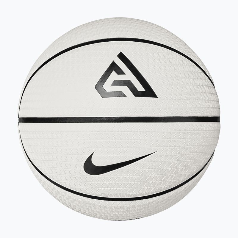 Piłka do koszykówki Nike Playground 8P 2.0 G Antetokounmpo pale ivory/black/black/black rozmiar 7 5