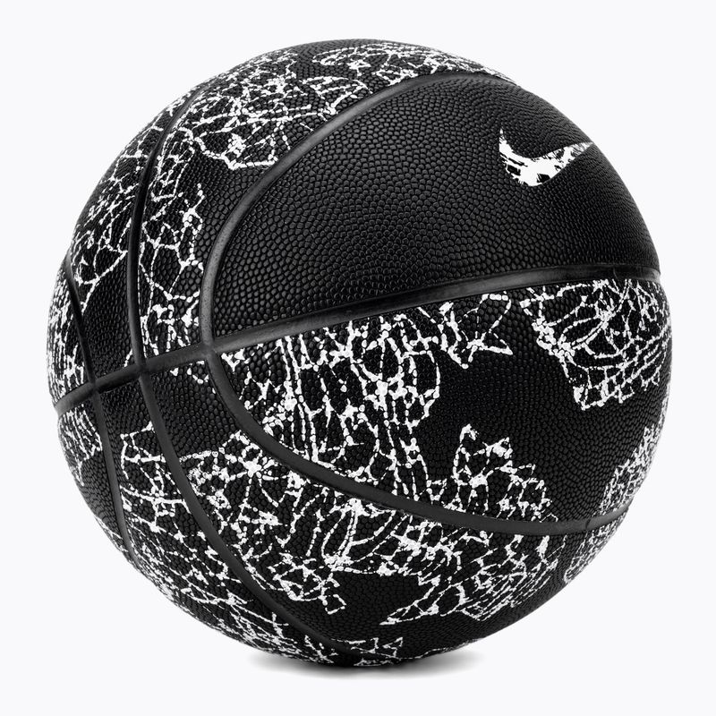 Piłka do koszykówki Nike 8P PRM Energy Deflated black/black/black/white rozmiar 7 2