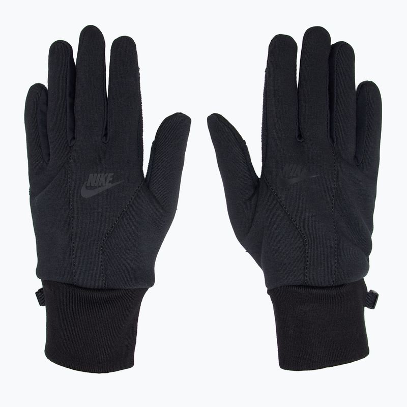 Rękawiczki do biegania męskie Nike Tech Fleece 2.0 black/black/black 2