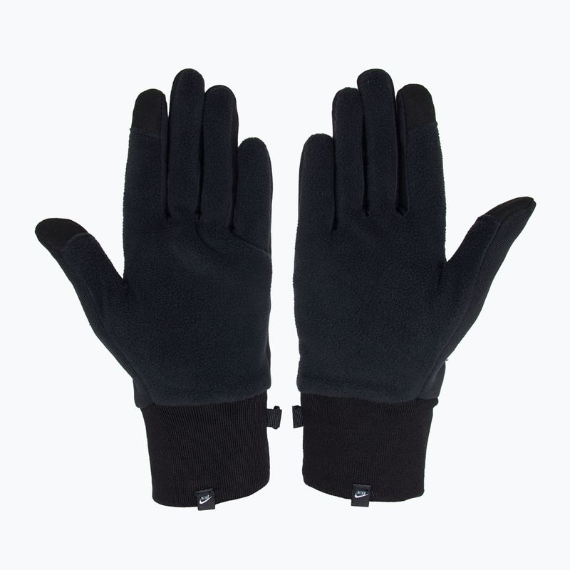 Rękawiczki do biegania męskie Nike Tech Fleece 2.0 black/black/black 3