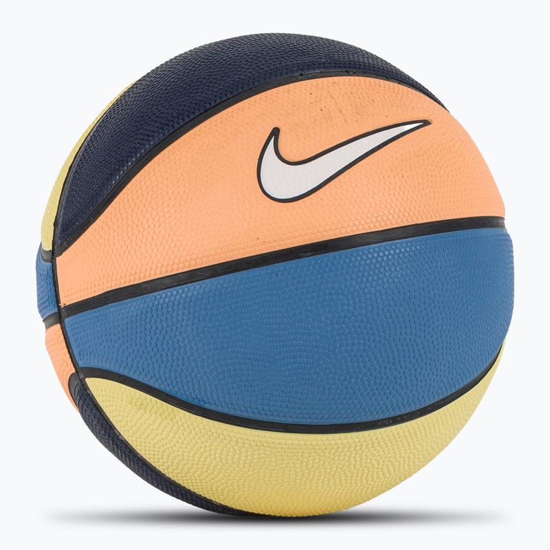 Piłka do koszykówki dziecięca Nike Skills polar/melon tint/black/white rozmiar 3 2