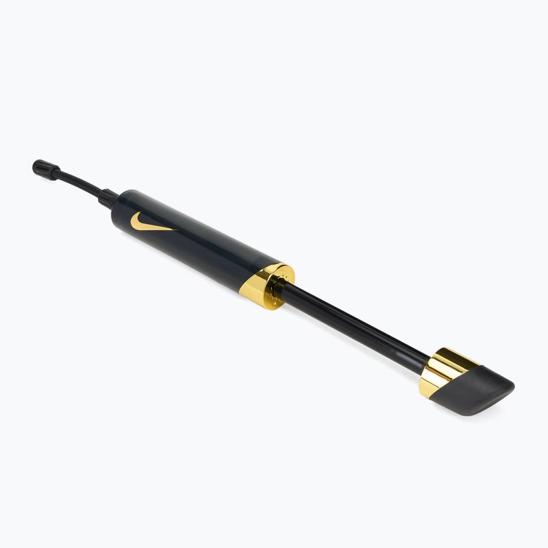 Pompka do piłek Nike Hyperspeed Ball Pump Swoosh black/metallic gold/metallic gold 2
