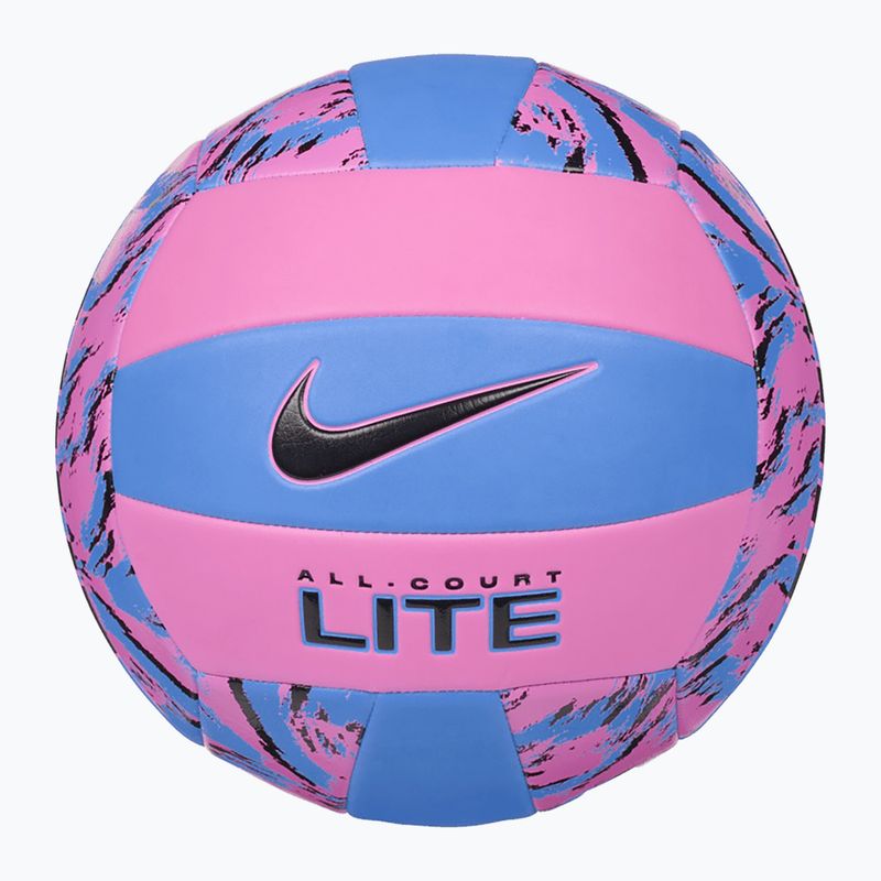 Piłka do siatkówki Nike All Court Lite Volleyball playful pink/lt photo blue/black rozmiar 5 4