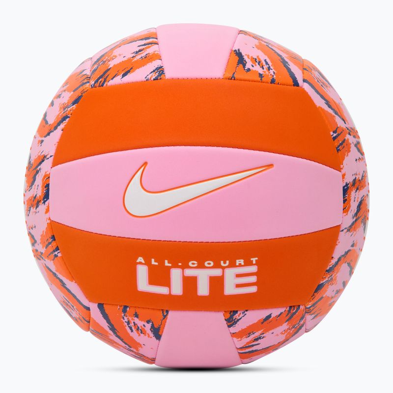 Piłka do siatkówki Nike All Court Lite Volleyball pink rise/safety orange/white rozmiar 5