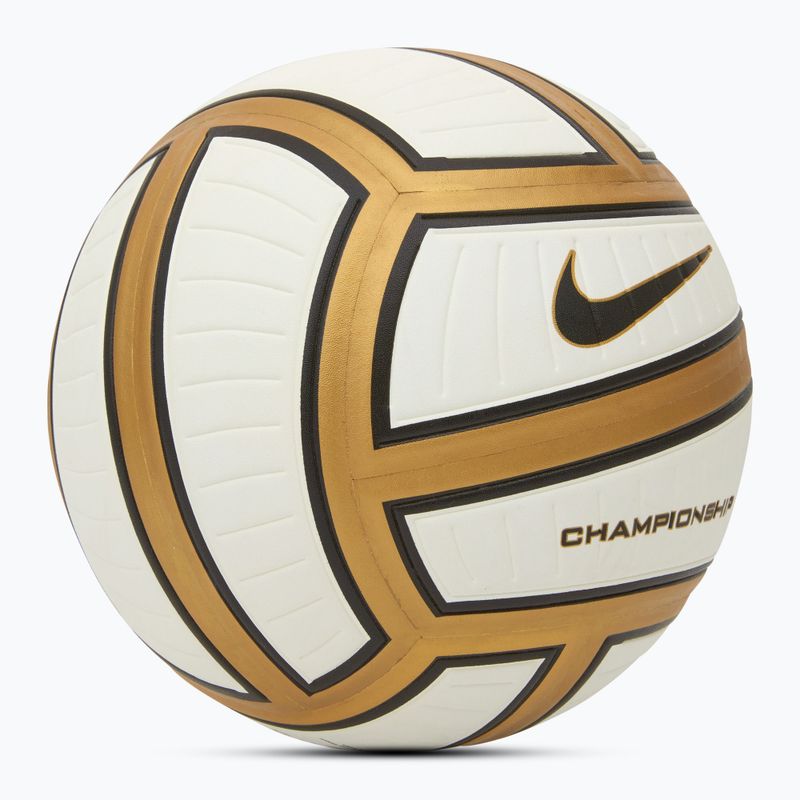 Piłka do siatkówki Nike Championship Volleyball metallic gold/white/metallic gold/black rozmiar 5 2