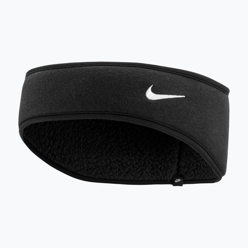 Opaska na głowę damska Nike Phoenix Fleece black/black/white