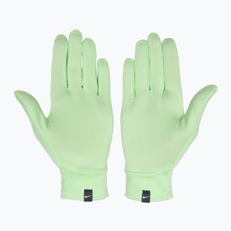 Rękawiczki do biegania Nike Pacer Liner RG vapor green/silver 3