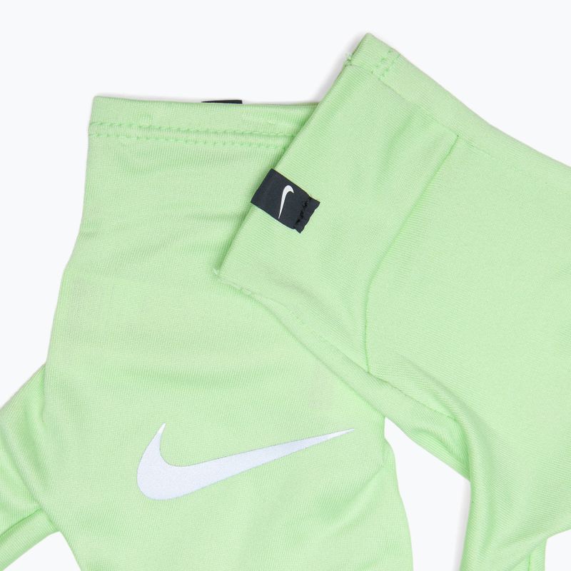 Rękawiczki do biegania Nike Pacer Liner RG vapor green/silver 5