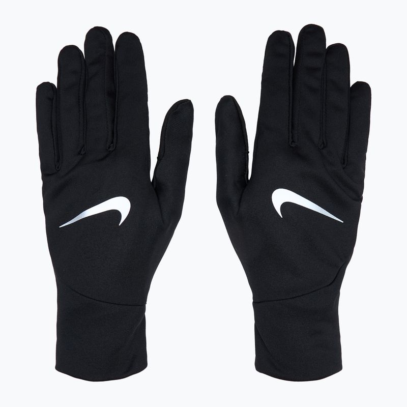 Rękawiczki do biegania męskie Nike Pacer Lightweight RG black/black/silver 2