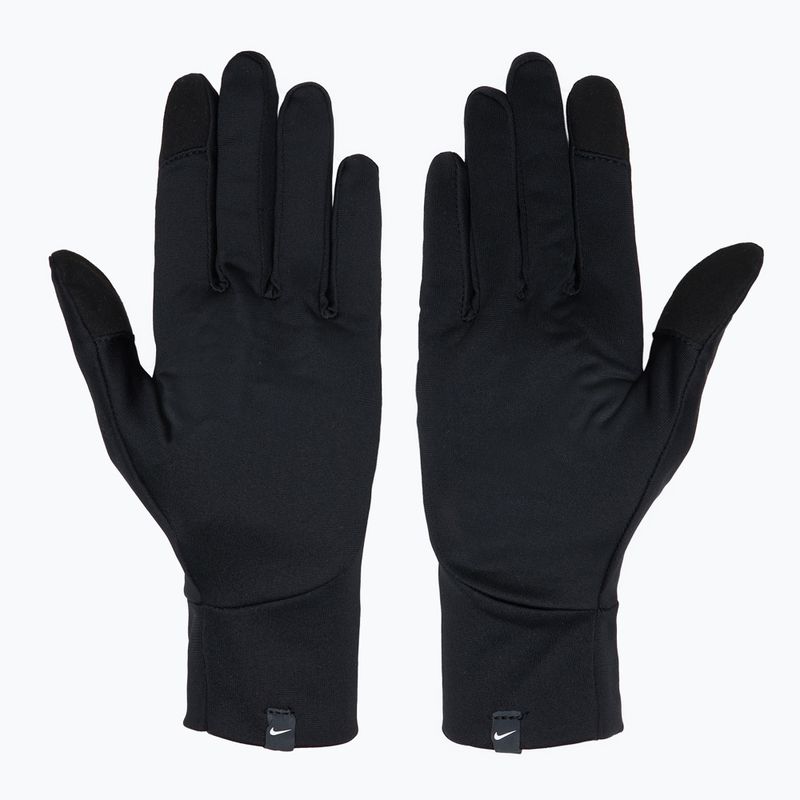 Rękawiczki do biegania męskie Nike Pacer Lightweight RG black/black/silver 3