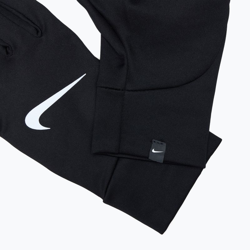 Rękawiczki do biegania męskie Nike Pacer Lightweight RG black/black/silver 5