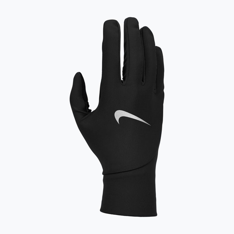 Rękawiczki do biegania męskie Nike Pacer Lightweight RG black/black/silver 6