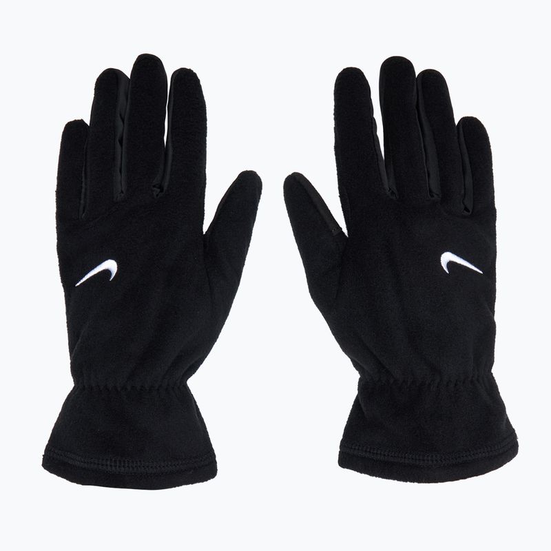 Rękawiczki do biegania damskie Nike One Therma-Fit Fleece black/white 2