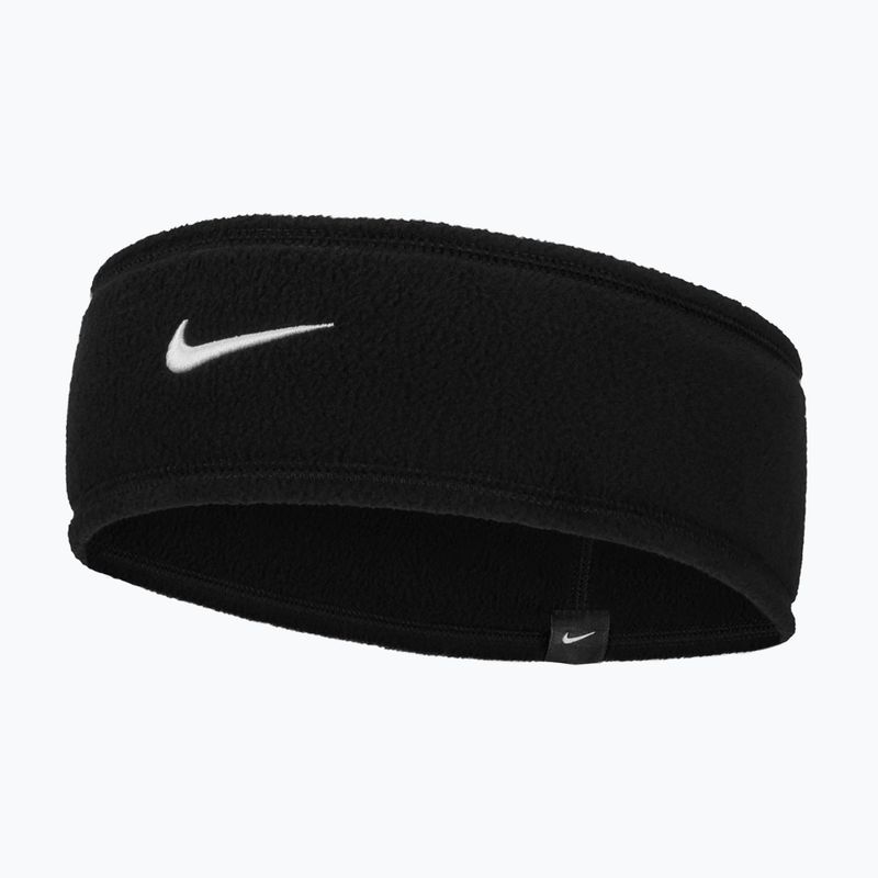 Opaska na głowę damska Nike One Therma-Fit Fleece black/white
