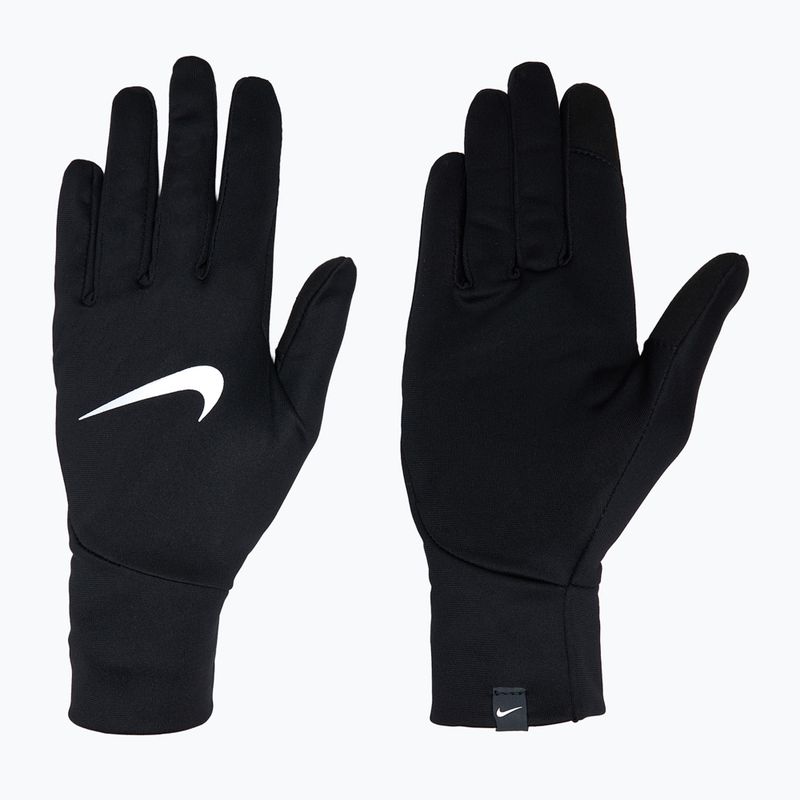 Rękawiczki do biegania damskie Nike Pacer Lightweight RG black/black/silver