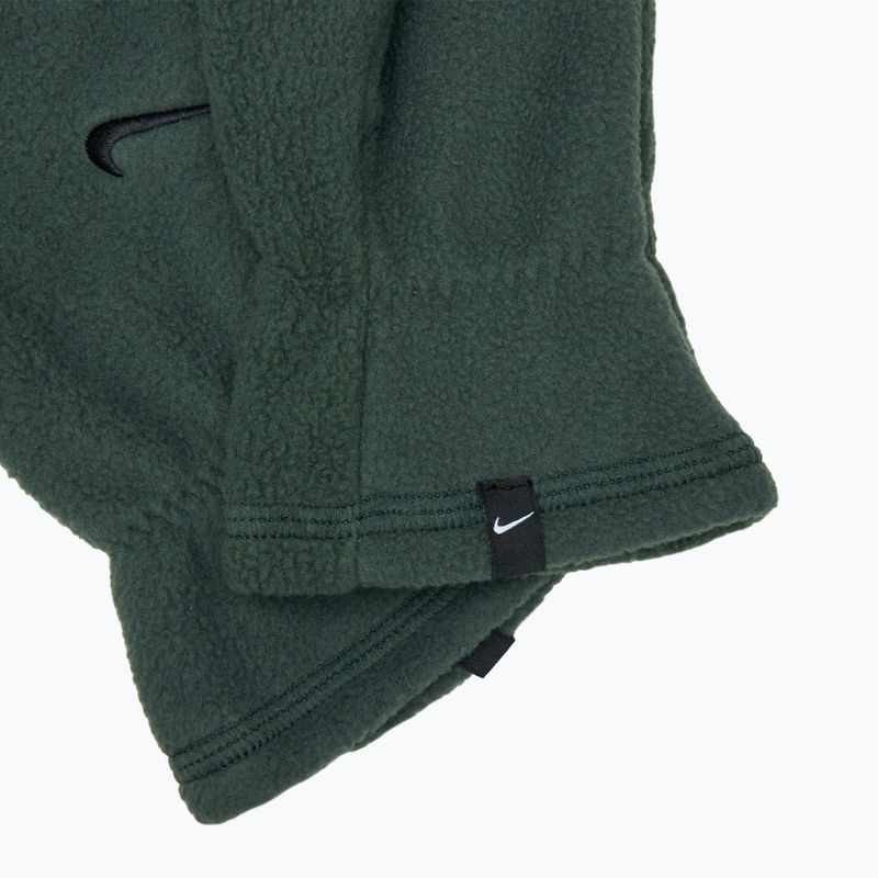 Rękawiczki do biegania damskie Nike One Therma-Fit Fleece vintage green/black 6