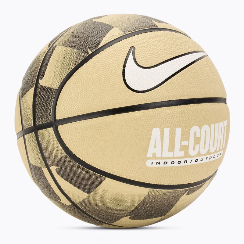 Piłka do koszykówki Nike Everyday All Court 8P Graphic Deflated team gold/black/black/white rozmiar 7 2